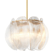 Clear Glass Chandelier Hibis L | Eichholtz Miami