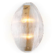Clear Glass Wall Lamp Hibis | Eichholtz Miami