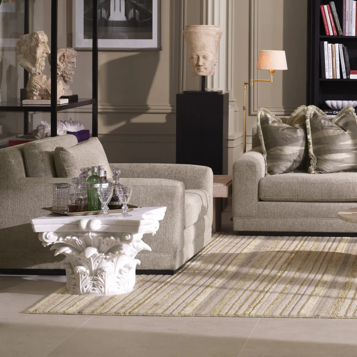 Fabric Lounge Chair Manhattan | Eichholtz Miami