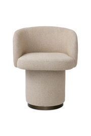 Beige Swivel Dining Chair Marly | Eichholtz Miami
