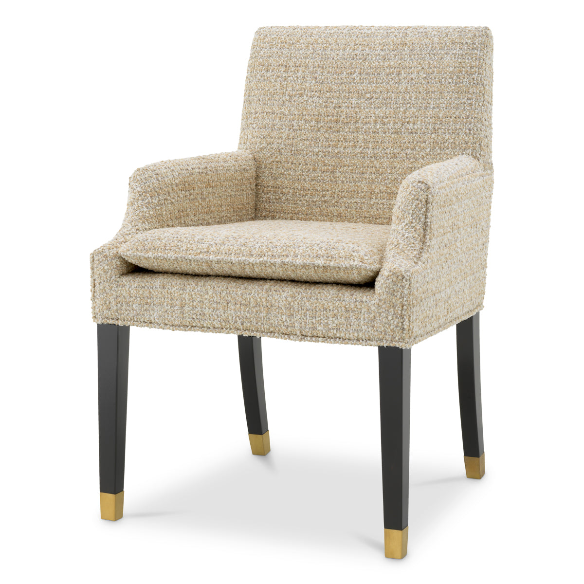 Beige Upholstered Dining Chair Clayton | Eichholtz Miami