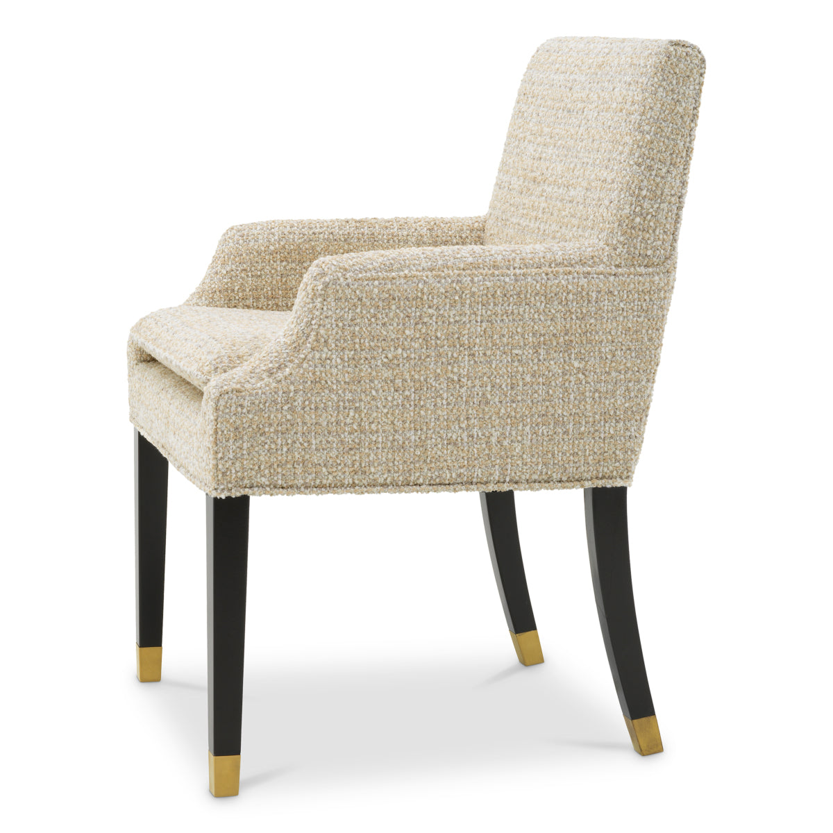 Beige Upholstered Dining Chair Clayton | Eichholtz Miami
