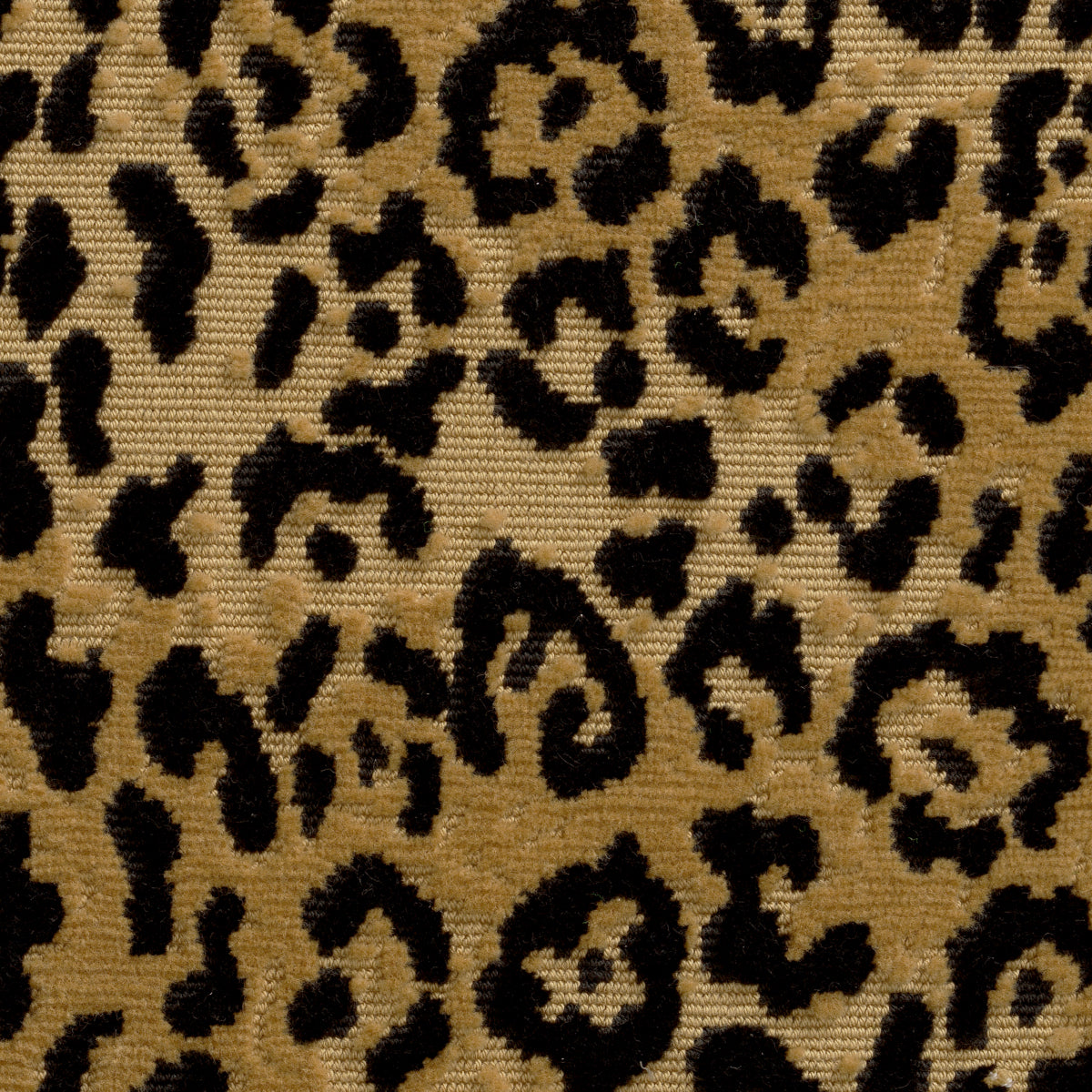 Leopard Fabric Stool Roosevelt | Eichholtz Miami