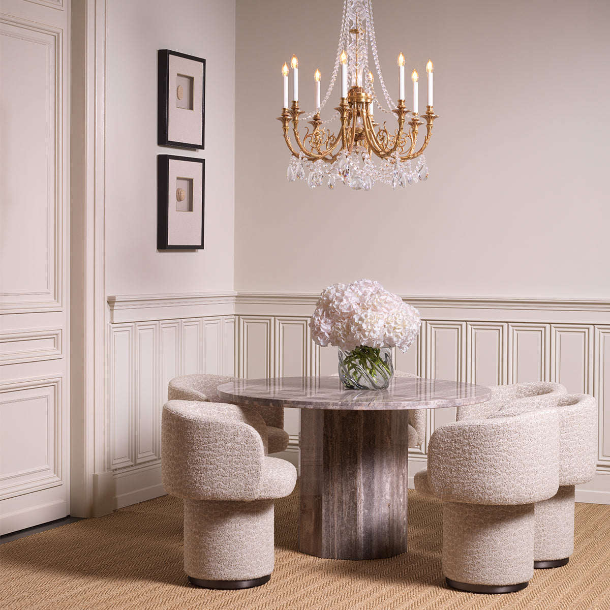 Upholstered Dining Chair Marly | Eichholtz Miami