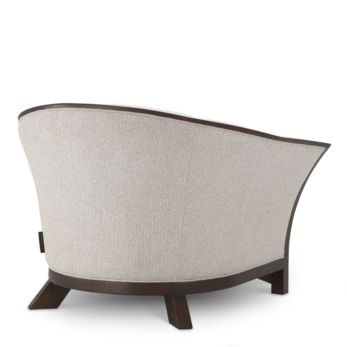 Wooden Framed Beige Lounge Chair Bleecker | Eichholtz Miami