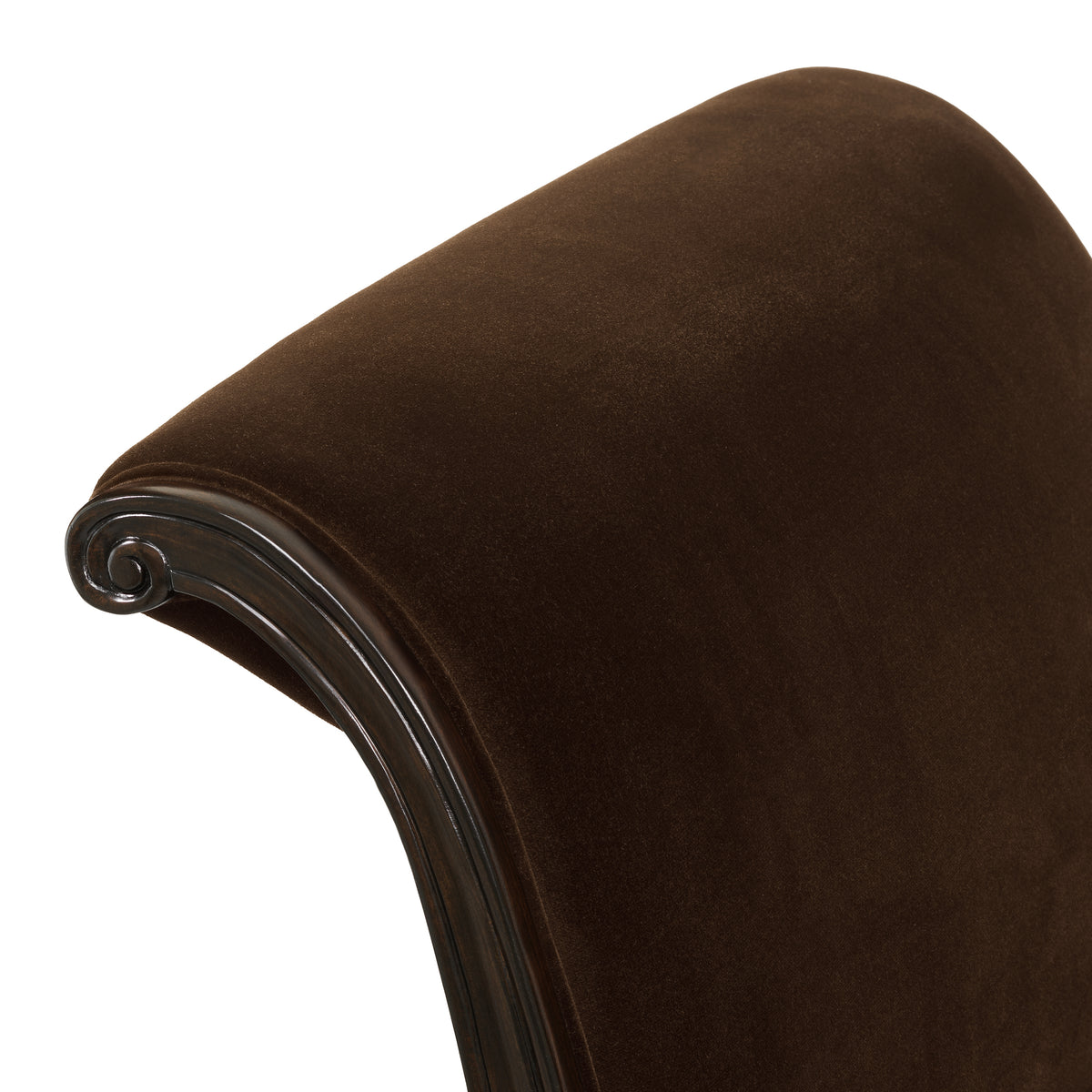 Brown Velvet Bench Hampshire | Eichholtz Miami