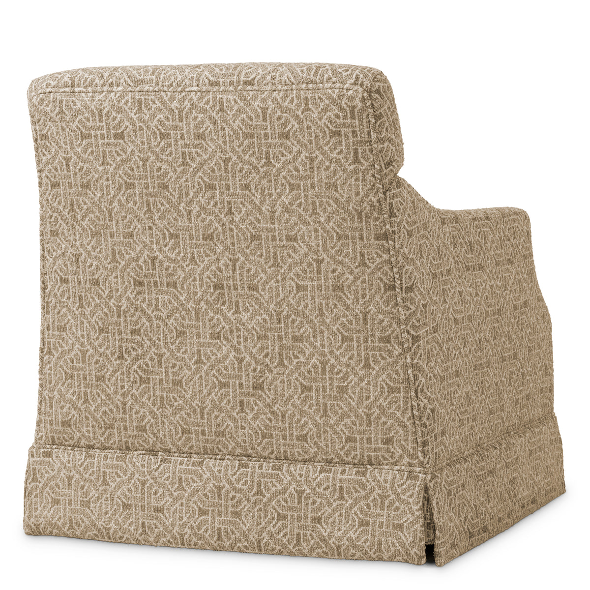 Beige Jacquard Swivel Chair Madison | Eichholtz Miami