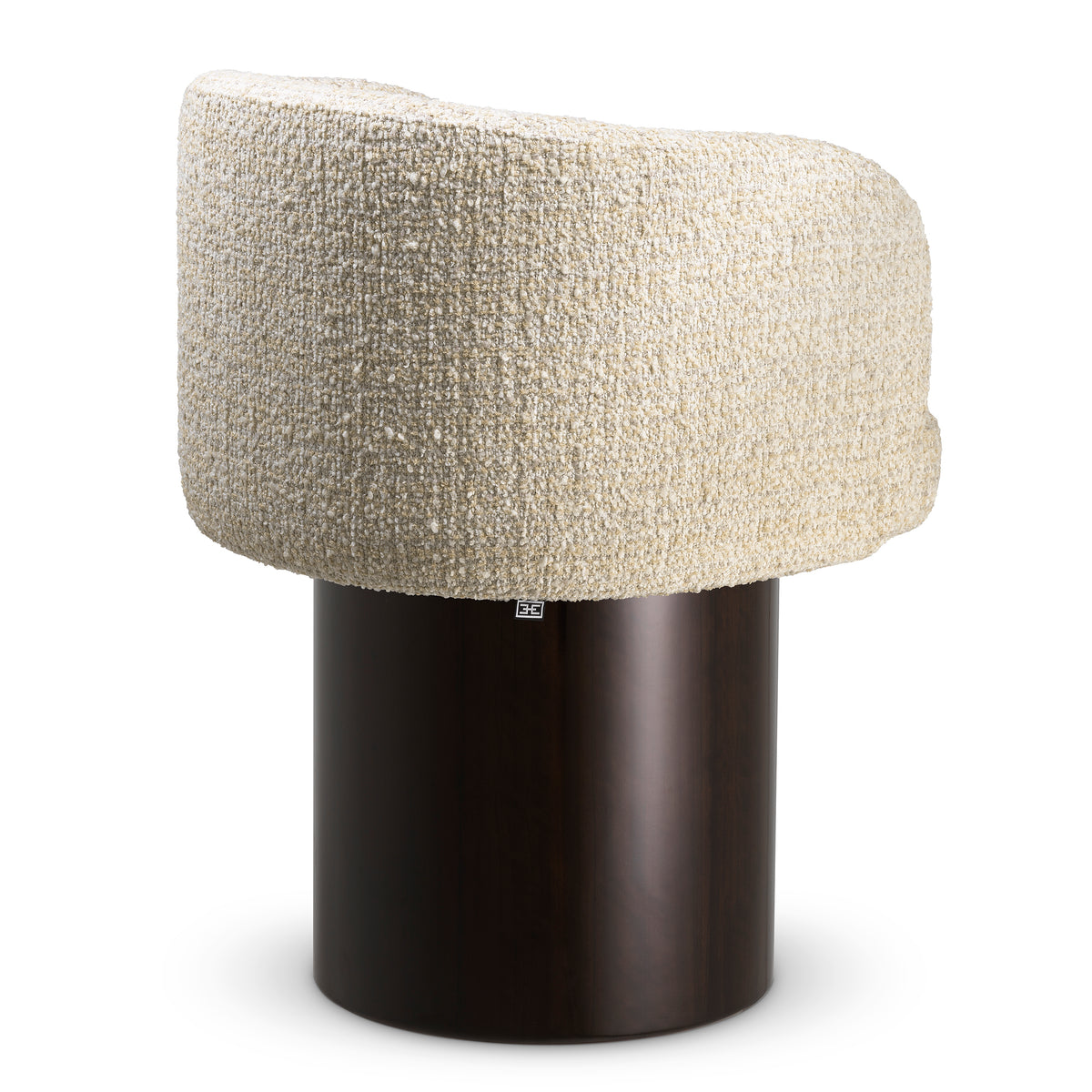Beige Chenille Dining Chair Marly | Eichholtz Miami
