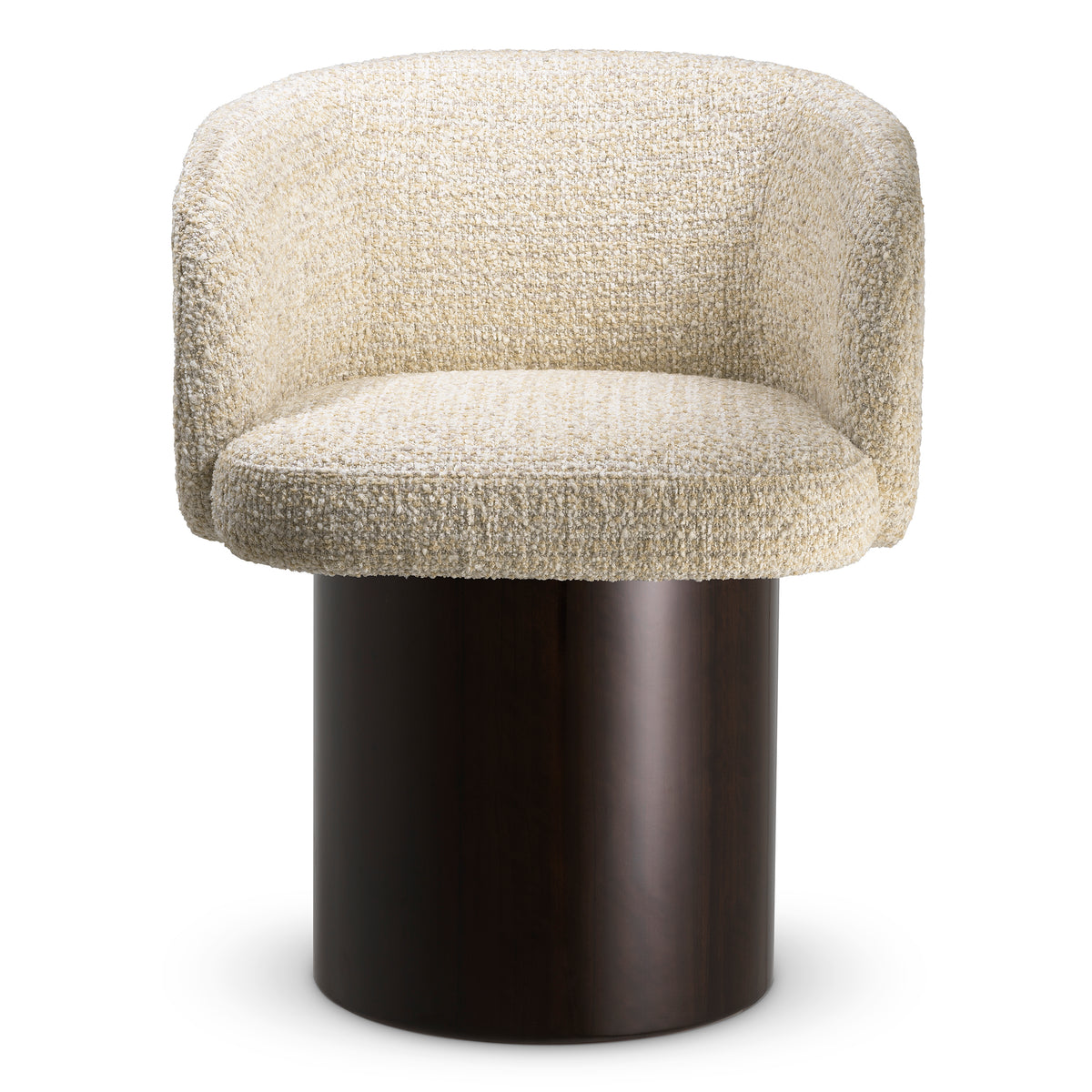 Beige Chenille Dining Chair Marly | Eichholtz Miami