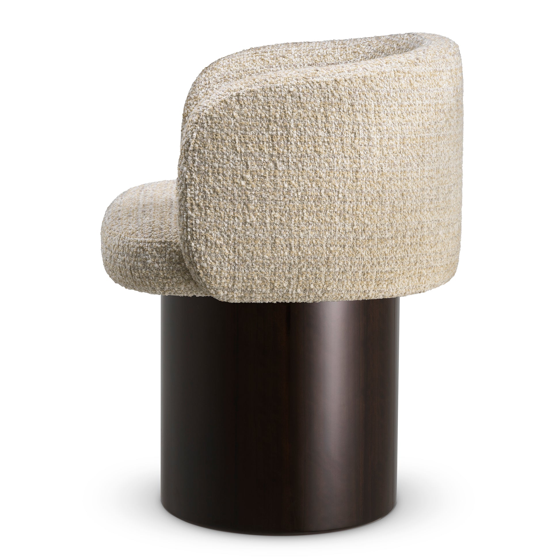 Beige Chenille Dining Chair Marly | Eichholtz Miami
