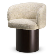 Beige Chenille Dining Chair Marly | Eichholtz Miami