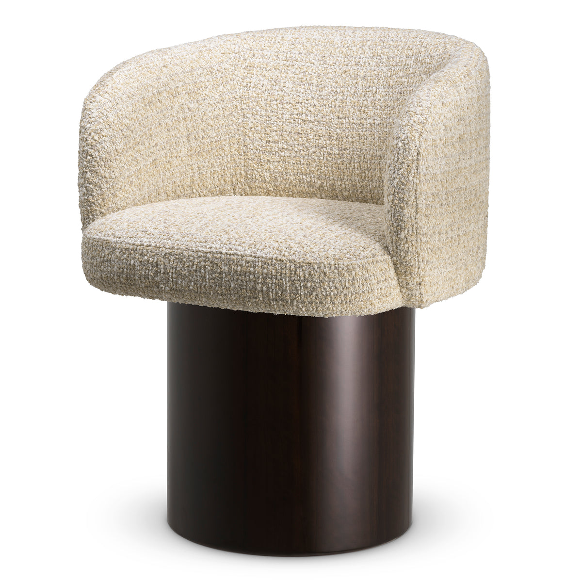 Beige Chenille Dining Chair Marly | Eichholtz Miami