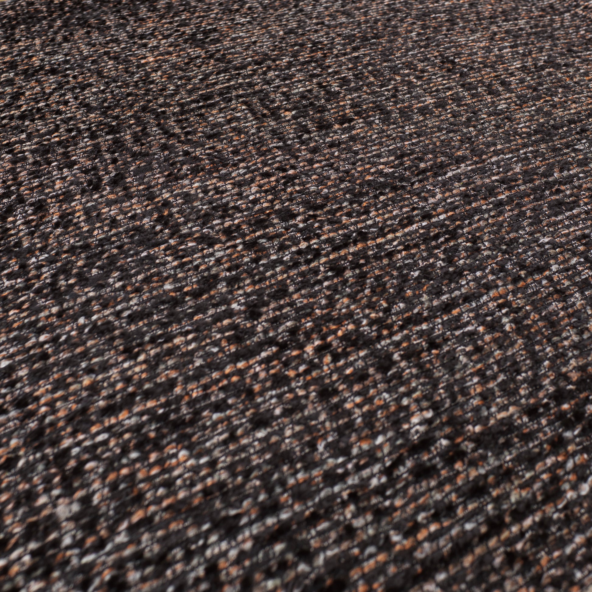 Black Bouclé Lounge Chair Stelvio | Eichholtz Miami
