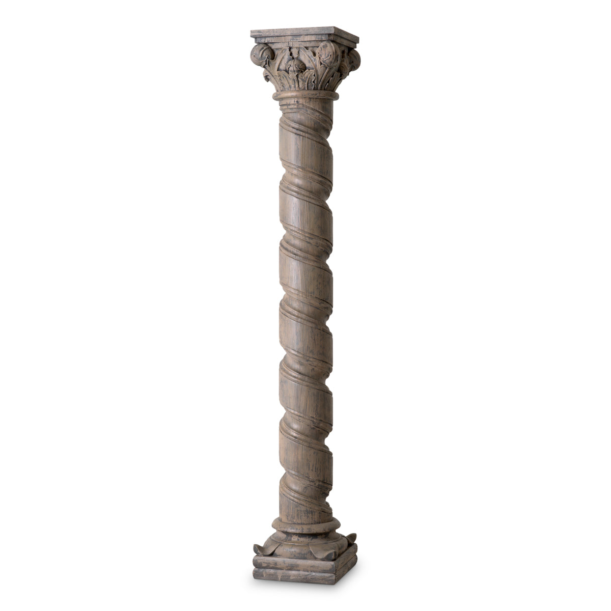 Antique Wooden Column Veneto | Eichholtz Miami