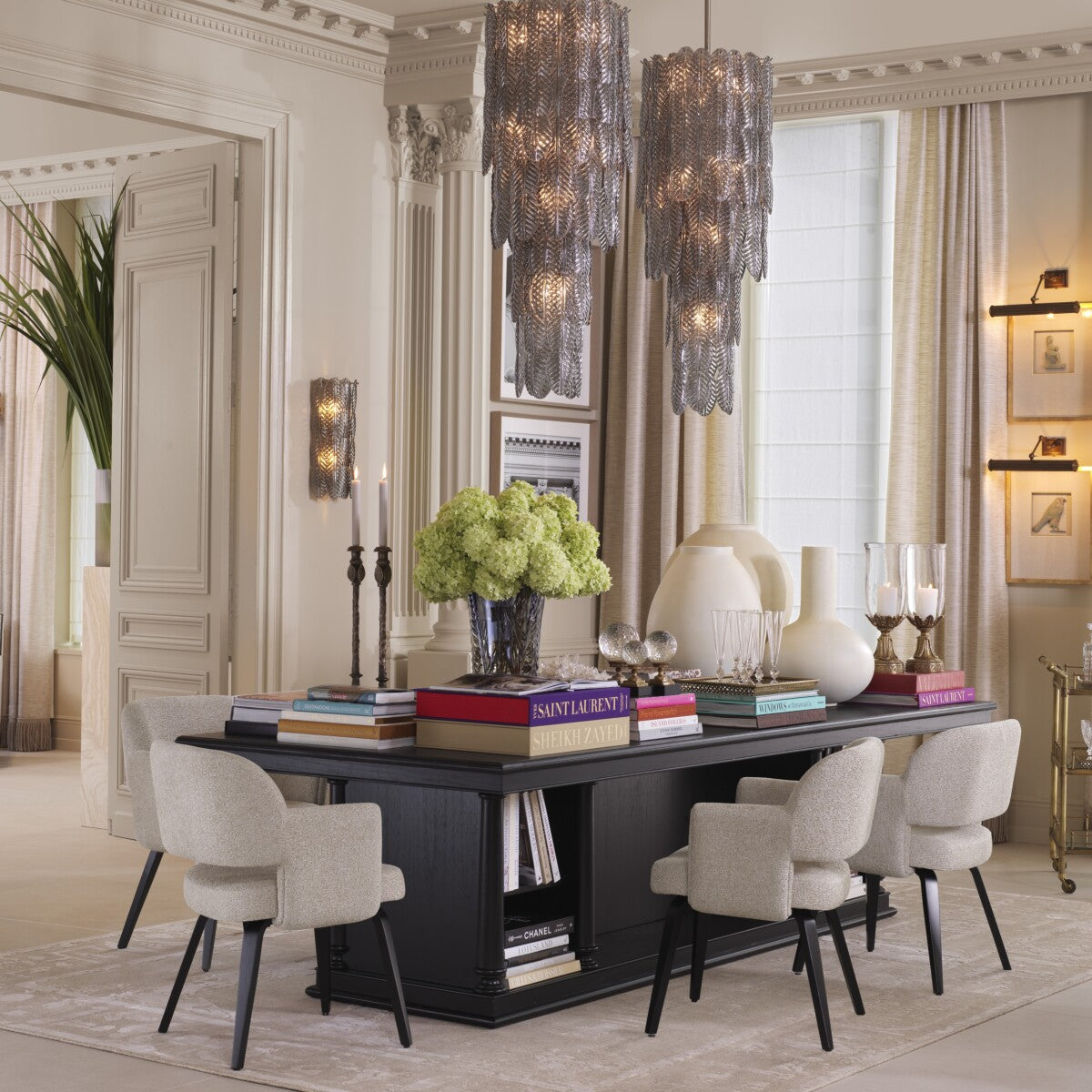 Wool Blend Carpet 10' x 13' Akhtihotep | Eichholtz Miami