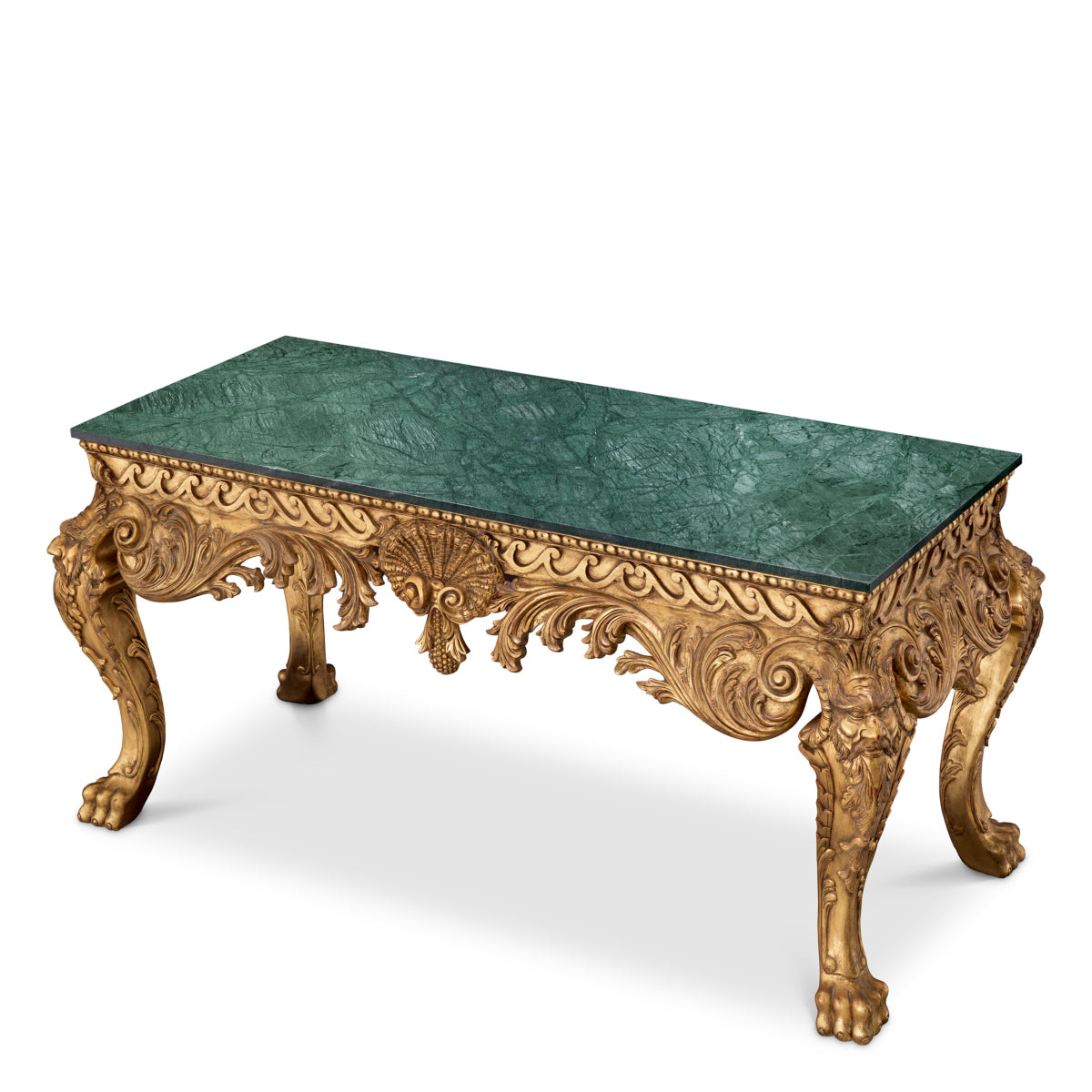 Green Marble Console Table Matthias | Eichholtz Miami