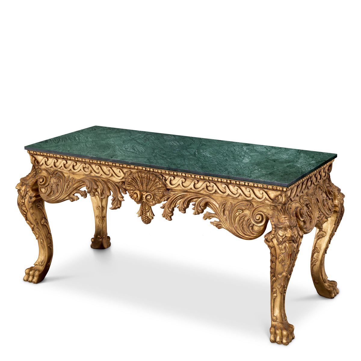 Green Marble Console Table Matthias | Eichholtz Miami