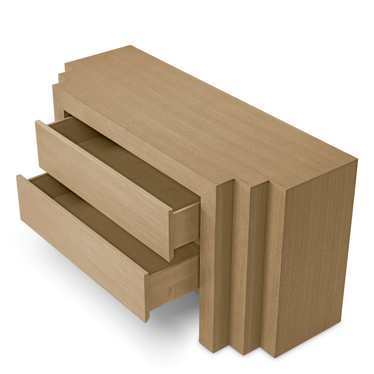 Natural Oak 2-Drawer Dresser Metropolitan | Eichholtz Miami