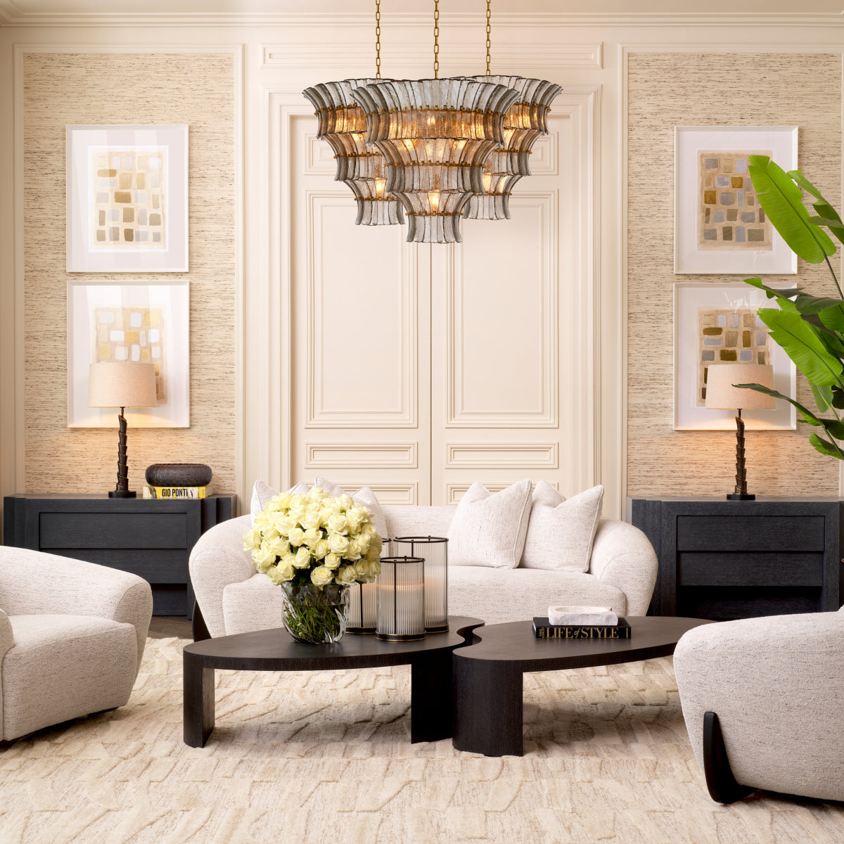 Black Oak 2-Drawer Dresser Metropolitan | Eichholtz Miami