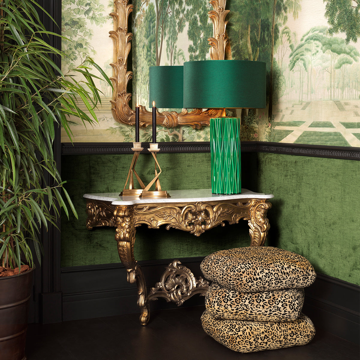 Carved Gold Console Table Rococo | Eichholtz Miami
