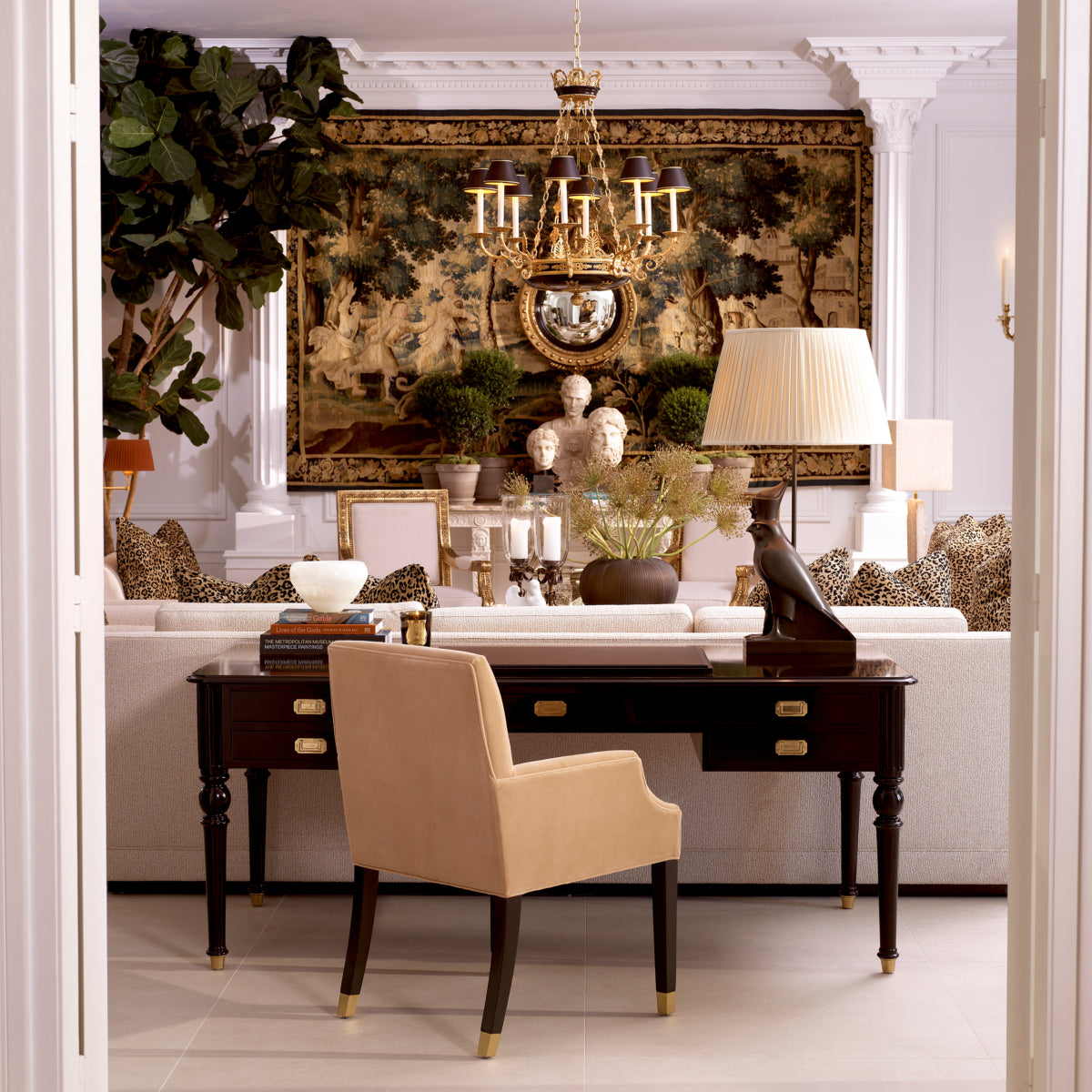 19th Century Inspired Chandelier Palais | Eichholtz Miami