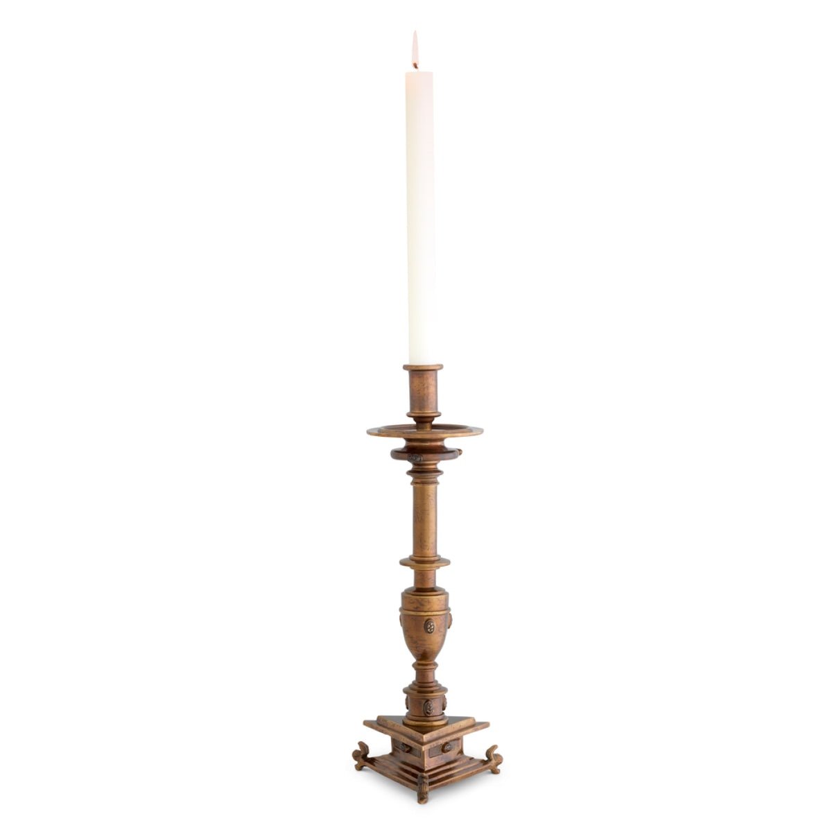 Antique Gold Candle holder Philip | Eichholtz Miami