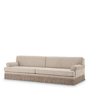 Beige Fringed Sofa Madison | Eichholtz Miami