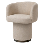 Beige Swivel Dining Chair Marly