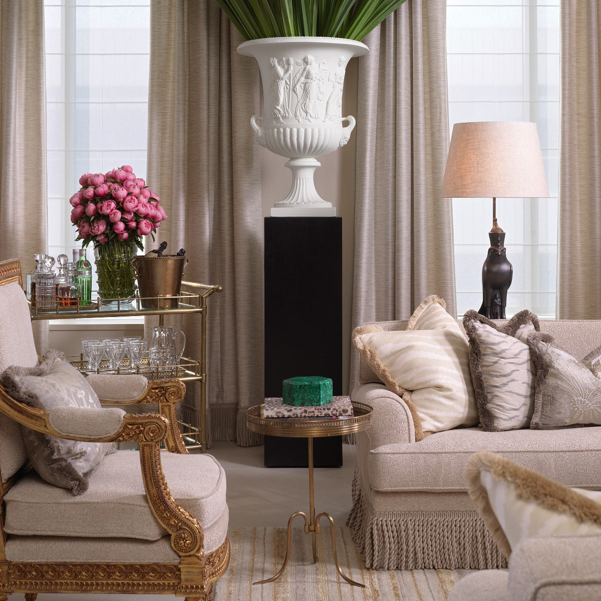 Wooden Minimalist Column L Grant | Eichholtz Miami